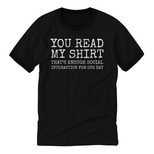 Social Interaction Introvert Humor Unisex Cotton Ringer T-Shirt - Raresse
