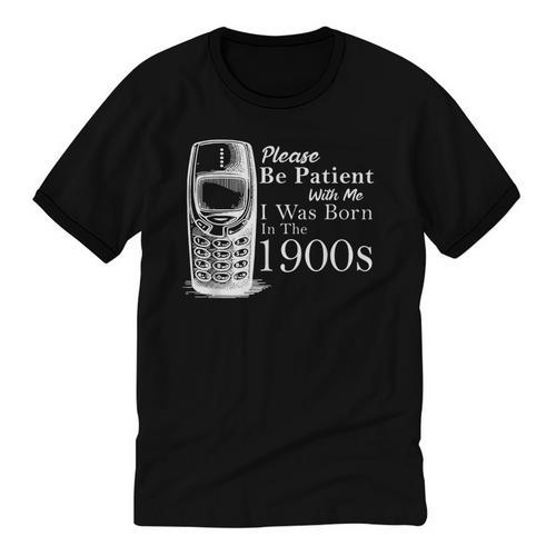 Vintage Birthday Seniors I'm From The 1900s Unisex Cotton Ringer T-Shirt - Figerry