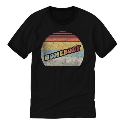 Vintage Homebody Shirt Stay At Home Quarantine Introvert Unisex Cotton Ringer T-Shirt - Raresse
