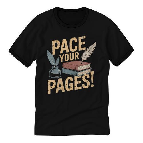Vintage Literary Nostalgia Unisex Cotton Ringer T-Shirt - Figerry