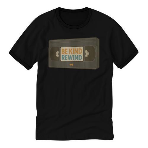 Vintage VHS Tape Humor Retro Nostalgia Graphic Unisex Cotton Ringer T-Shirt - Figerry