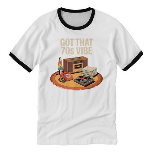 1970s 70s Reunion Nostalgia Memories Music School Grew Up Premium Tri-Blend Unisex Cotton Ringer T-Shirt - Figerry