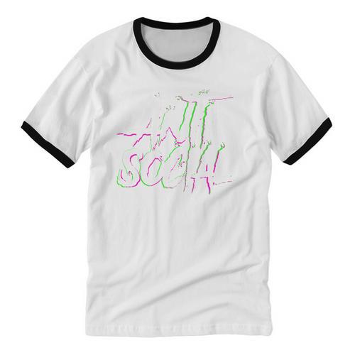 Antisocial Introvert I Hate People Antisocial Club EDM Premium Tri-Blend Unisex Cotton Ringer T-Shirt - Raresse