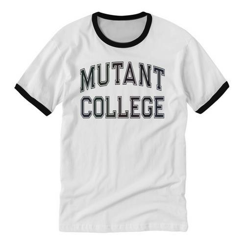 Crazy Sarcastic MUTANT COLLEGE Introvert Anti Social Unisex Cotton Ringer T-Shirt - Raresse