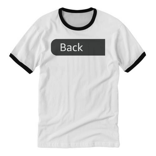Dear Person Behind Me If You Can Read This Introvert Unisex Cotton Ringer T-Shirt - Raresse