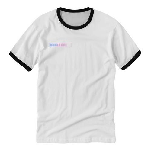 Hold On Let Me Overthink This Loading Anxiety Introvert Fun Unisex Cotton Ringer T-Shirt - Raresse