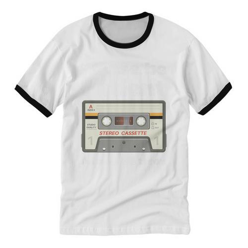 I'm From The 1900s Be Patient Retro Cassette Tape Premium Unisex Cotton Ringer T-Shirt - Figerry