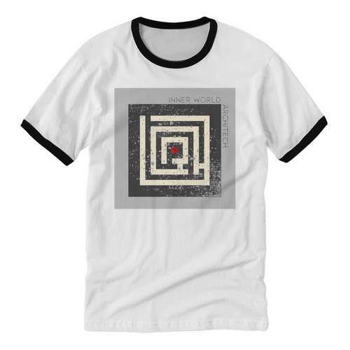 Inner World Architect Premium INTJ Tshirt Introvert Unisex Cotton Ringer T-Shirt - Raresse