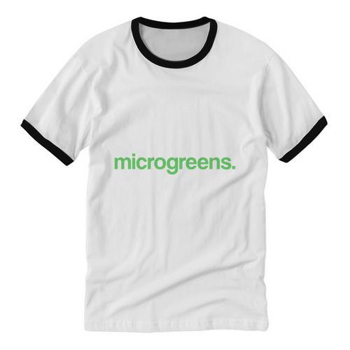 Introvert But Willing To Discuss Microgreens Urban Farming Unisex Cotton Ringer T-Shirt - Raresse