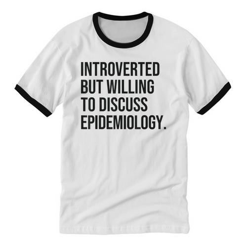 Introverted Epidemiologist Epidemiology Introvert Unisex Cotton Ringer T-Shirt - Raresse
