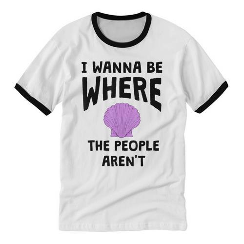 Introverted Sarcastic Humor Antisocial Introvert Unisex Cotton Ringer T-Shirt - Raresse