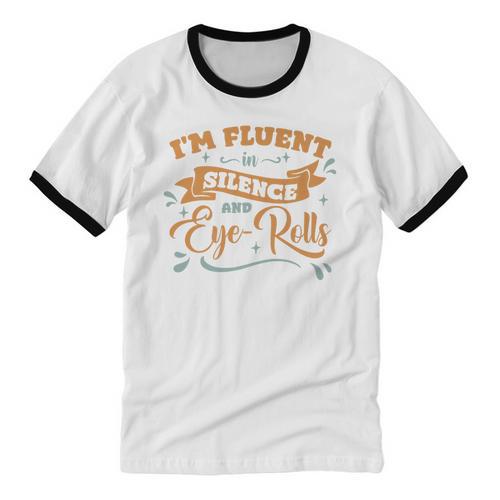 For Introverts For Introverts Premium Unisex Cotton Ringer T-Shirt - Raresse