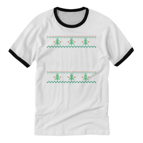 I Just Want To Go Home Ugly Anti Christmas Sweater Introvert Unisex Cotton Ringer T-Shirt - Raresse