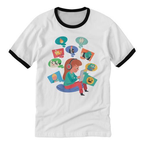 Memes Speak Louder Introvert Anti People Meme Lovers Quiet Unisex Cotton Ringer T-Shirt - Raresse