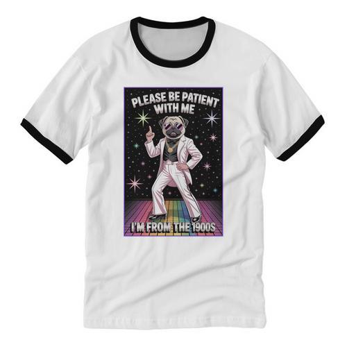 Be Patient With Me I'm From The 1900s Birthday Premium Tri-Blend Unisex Cotton Ringer T-Shirt - Figerry