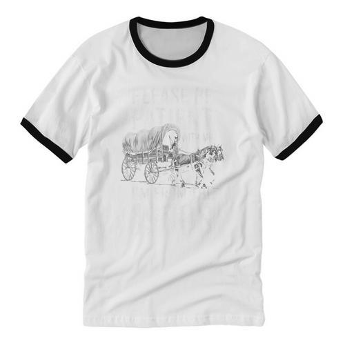 Please Be Patient With Me I'm From The 1900s Middle Aged Unisex Cotton Ringer T-Shirt - Figerry