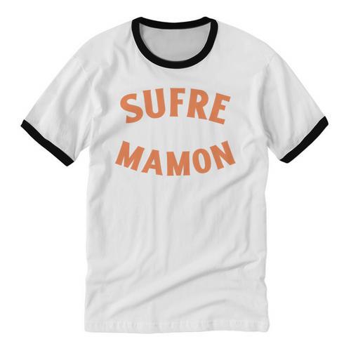 Another Sufre Mamon 80's Spanish Nostalgia Premium Tri-Blend Unisex Cotton Ringer T-Shirt - Figerry