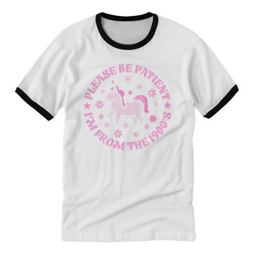 Women Please Be Patient I'm From The 1900s Unisex Cotton Ringer T-Shirt - Figerry
