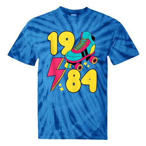1984 Retro Raised In The 80s Old School Nostalgia Vibes Tie-Dye T-Shirts - Figerry