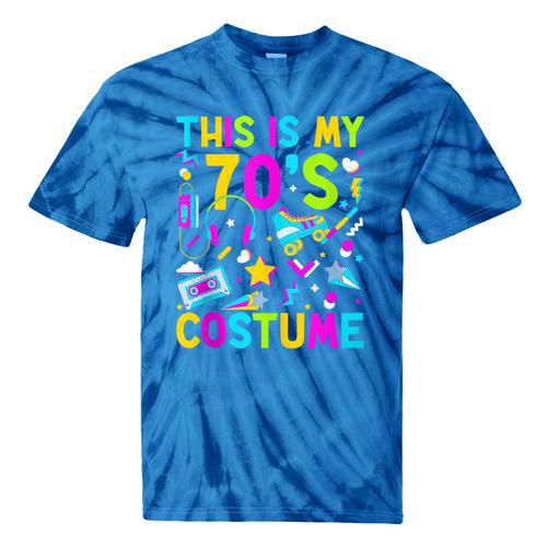 This Is My 70's Costume Nostalgia Mixtape Era 1970s Party Tie-Dye T-Shirts - Figerry