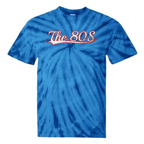 The 80S Eighties Decade Nostalgia Music Vintage Varsity Tie-Dye T-Shirts - Figerry