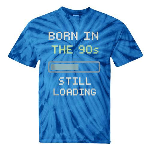 90s Baby Tired Millennial Burnout Nostalgia Parenting Tie-Dye T-Shirts - Figerry
