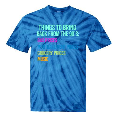 90's Lover Nineties 1990's Born Nostalgia Politics Tie-Dye T-Shirts - Figerry