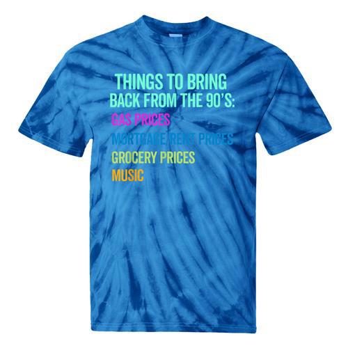 90's Lover Nineties 1990's Born Nostalgia Politics Tie-Dye T-Shirts - Figerry