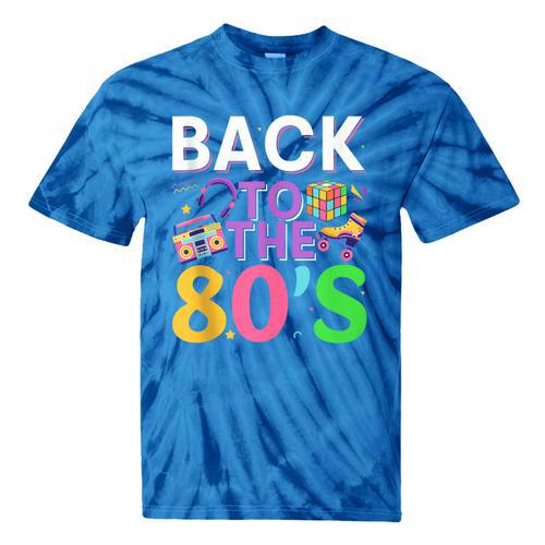 Back To The 80's Mixtape Era Nostalgia Retro 1980 80's Style Tie-Dye T-Shirts - Figerry