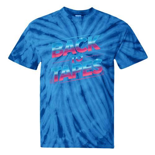 Back To Tapes Retro 80s Cassette Mixtape Nostalgia Tie-Dye T-Shirts - Figerry