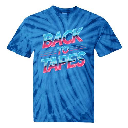 Back To Tapes Retro Cassette Mixtape 80s Nostalgia Tie-Dye T-Shirts - Figerry