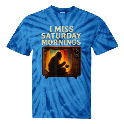 Bigfoot Saturday Morning Nostalgia Tie-Dye T-Shirts - Figerry