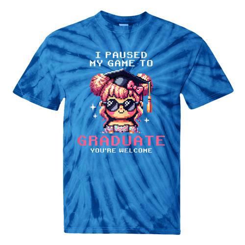 Classic I'm From The 1900s Retro Games Graduating Girl Tie-Dye T-Shirts - Figerry