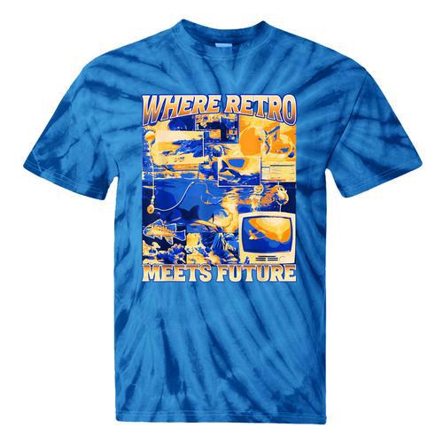 Frutiger Aero Retro Vibes Y2K 90's Vibes Tie-Dye T-Shirts - Figerry
