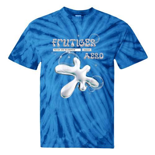 Frutiger Aero Y2K Fashion Trends Statement Piece Tech Orb Tie-Dye T-Shirts - Figerry