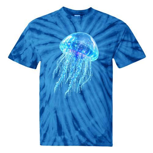 Frutiger Aero Y2K Jellyfish Tie-Dye T-Shirts - Figerry