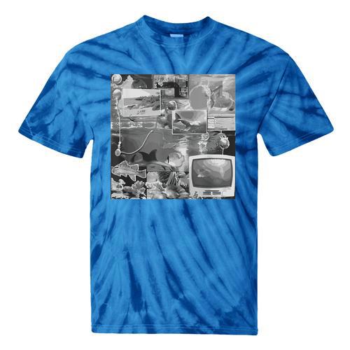 Frutiger Aero Y2K Old School Retro Vibes Tie-Dye T-Shirts - Figerry