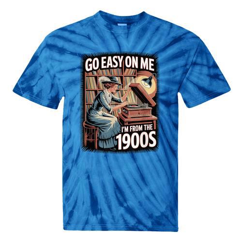 I'm From The 1900s Vinyl Record Lover For Women Tie-Dye T-Shirts - Figerry