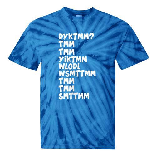 Do You Know The Muffin Man DYKTMM Nostalgia Quote Tie-Dye T-Shirts - Figerry