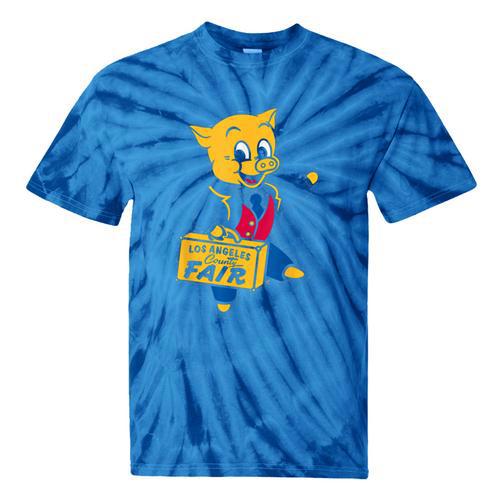 LA Fair Los Angeles County Vintage Nostalgia Tie-Dye T-Shirts - Figerry