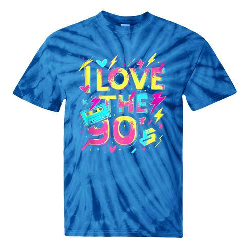 I Love The 90'S 90s Retro Nostalgia Tie-Dye T-Shirts - Figerry