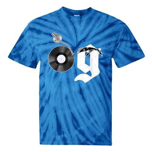 Old School Dad OG Hip Hop Head Vinyl Retro 80s90s Nostalgia Tie-Dye T-Shirts - Figerry
