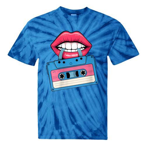Retro 80s And 90s Cassette Perfect For Nostalgia Tie-Dye T-Shirts - Figerry