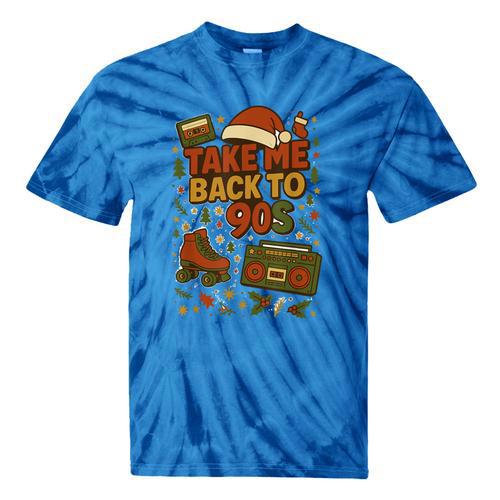 Retro 90s 80s Baby Christmas Holiday Nostalgia Tie-Dye T-Shirts - Figerry