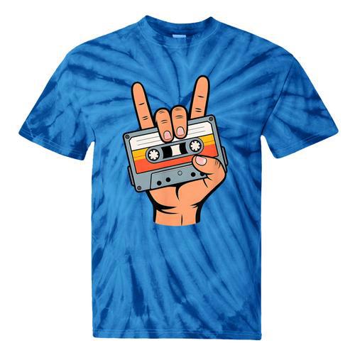 Retro Cassette Tape For 80s & 90s Nostalgia Tie-Dye T-Shirts - Figerry