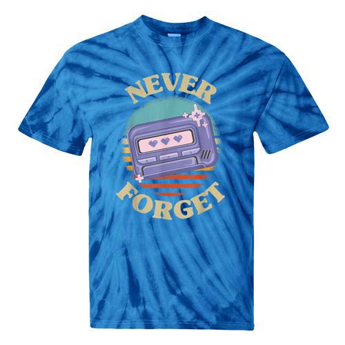 Retro Pager Never Forget Nostalgia Vintage Tie-Dye T-Shirts - Figerry