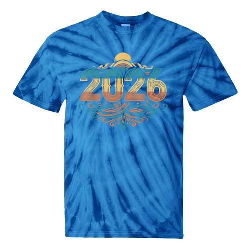 Retro Vintage Style 2026 Nostalgia Sunset Family Reunion Tie-Dye T-Shirts - Figerry