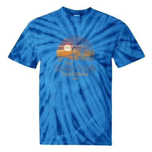 Santa Carla 1987 California Retro Sunset Nostalgia Tie-Dye T-Shirts - Figerry