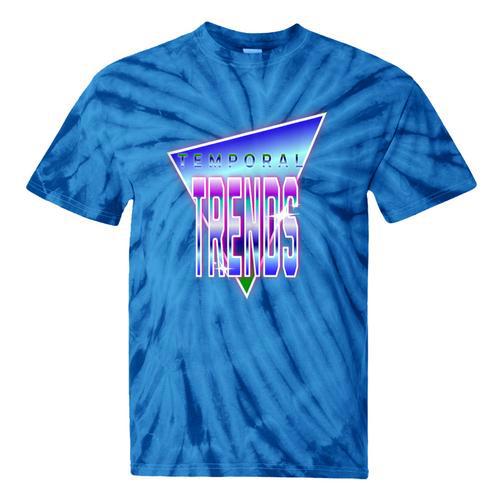 Temporal Trends Vaporwave Style Retro Nostalgia Look Tie-Dye T-Shirts - Figerry