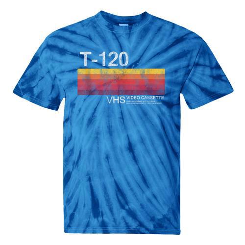 Video Cassette Tape VHS 80s 90s Nostalgia Costume Tie-Dye T-Shirts - Figerry